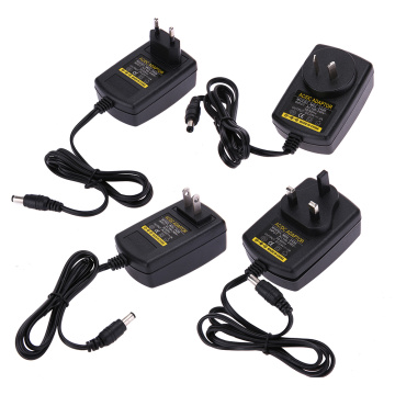 5.5mm x 2.5mm Universal Switch Power Supply 100-240V AC to DC 24V Converter Power Adapter 2A Charger EU AU US UK Plug