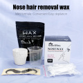 Portable Nose Hair Removal Wax Nose Wax Kit Painless & Easy Mens Nasal Waxing Nose Hair Removal Cosmetic Tool for Men & Women
