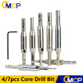 4PCS/7PCS HSS Self Centering Hinge Drill Bits Set Wood Drilling Door Window Pin Cabinet Woodworking Drilling Core Drill Bit