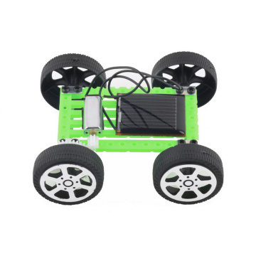 TOYZHIJIA Mini Solar Energy Powdered Toy Racer DIY Solar Toy Car Assemble Solar Vehicle Child Kid Solar Car Education kit