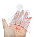 1 Pair Silicone Soft Insert Heel Liner Grips T-type Thread High Heel Comfort Gel Pads Feet Care Accessories Foot Protection