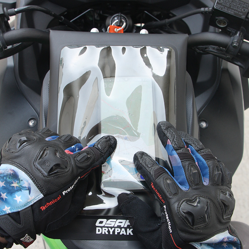 OSAH motorcycle bag PVC waterproof oil case bag 12L motorcycle bag racing bag motorcycle riding rider equipment