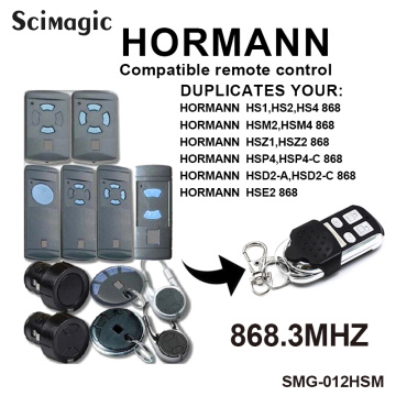 Hormann 868 remote garage door opener HORMANN HSM4 868 HORMANN Remote control 868MHz for hs2 hs4 hse2 hse4 hsm2 gate control