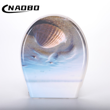 AU143 Shell Pattern Toilet Seat