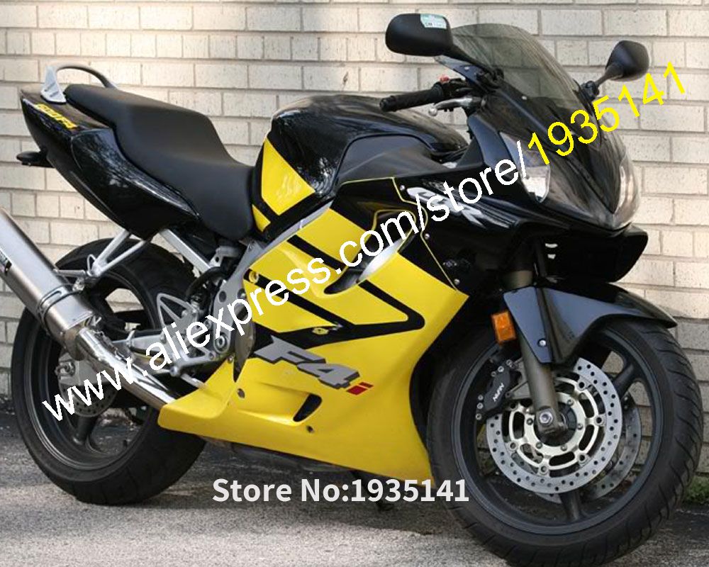 Moto Parts For Honda CBR600 F4i 2004 2005 2006 2007 CBR 600 F4i 04 05 06 07 Yellow Black Sportbike Fairing (Injection molding)