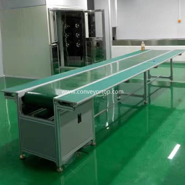Preparation before operation of belt assembly line equipment