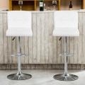 Ship from France 2pcs Bar Chair Modern European Americal Bar Stool Swivel Lifting High Stool tabouret de bar home Funiture HWC