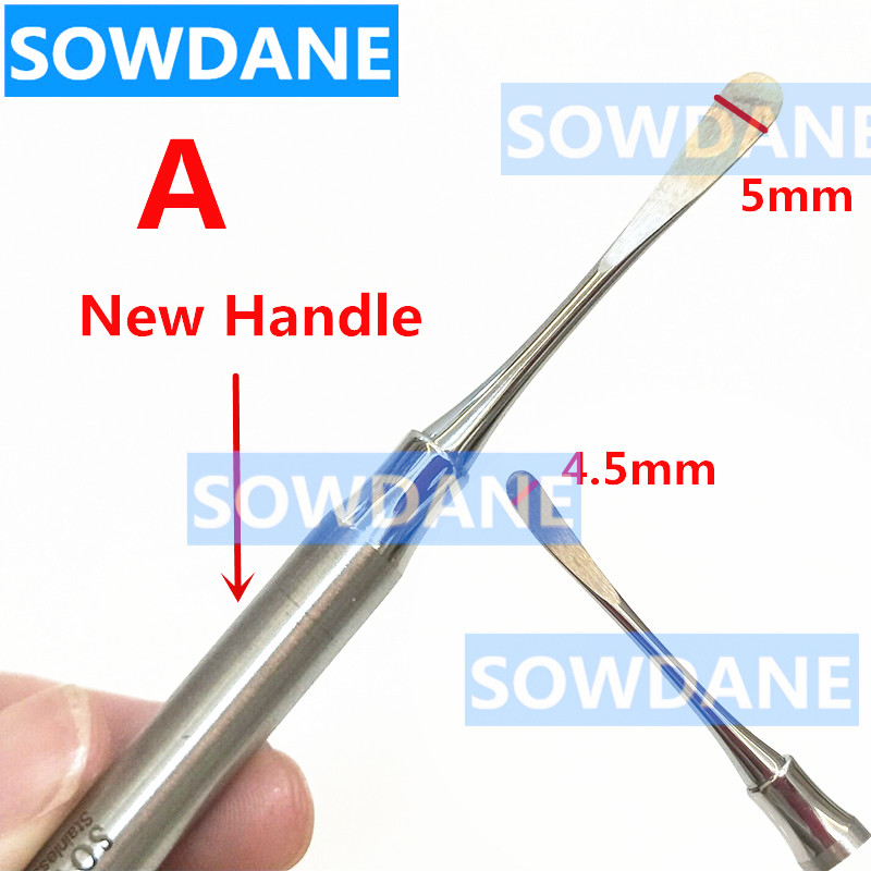 Double Ends Dental Implant Periosteal Elevator Tool for Reflecting and Retracting Splitter Seperator dental surgical tools