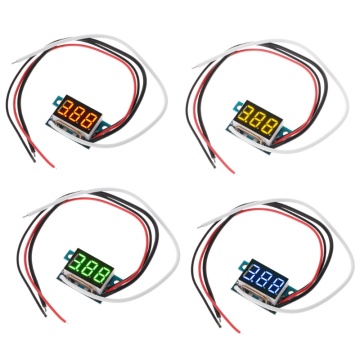 DC0-10A Digital LED Ammeter Current Panel Meter 0.36in Module Reverse protection