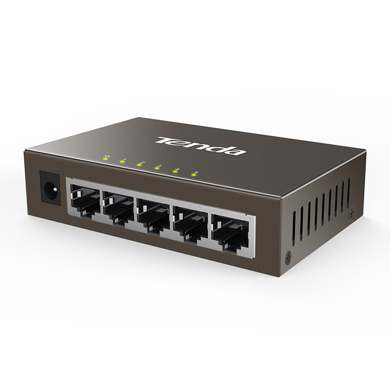 Tenda TEG1005D 5 Port 1000M Gigabit Ethernet Switch,10/100/1000Mpbs Ethernet Network Switches,Hub LAN,Full-duplex,Auto MDI/MDIX