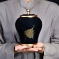 900ml Funeral Ashes Urn For Cremation Pet Ashes Holder Ceramics Memory Pal Ashes Ceramic Urns Casket For Dog Cat Bird urn