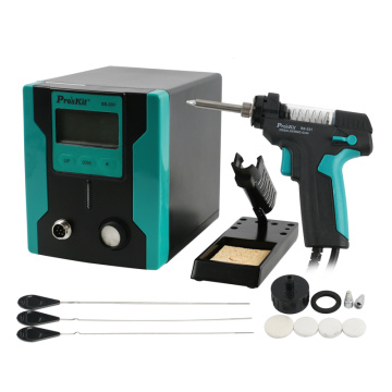 Pro'sKit SS-331B LCD Digital Electric Desoldering Suction Absorb Gun For PCB Chip Soldering Repair