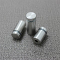 KK&FING Stainless Steel Acrylic Advertisement Fixing Screws 19mm Glass Standoff Pin Nail Fasteners Glass Door Hardware
