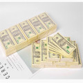 9pc 100$ Dollars Napkin US Dollar Bill Money Paper Towel Party Gift Disposable Napkins Wedding Party Birthday Decoration