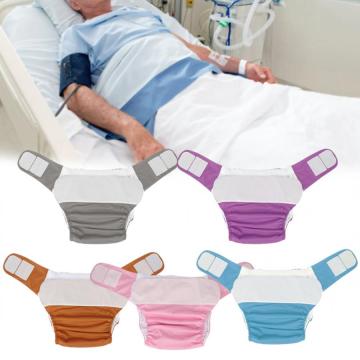 Reusable Adult Diaper Waterproof Washable Reusable Adult Elderly Cloth Diapers Pocket Nappies Adjustable