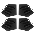 8 Pack Acoustic Panels Soundproofing Foam Acoustic Tiles Studio Foam Sound Wedges 12 x 12 x 24 cm