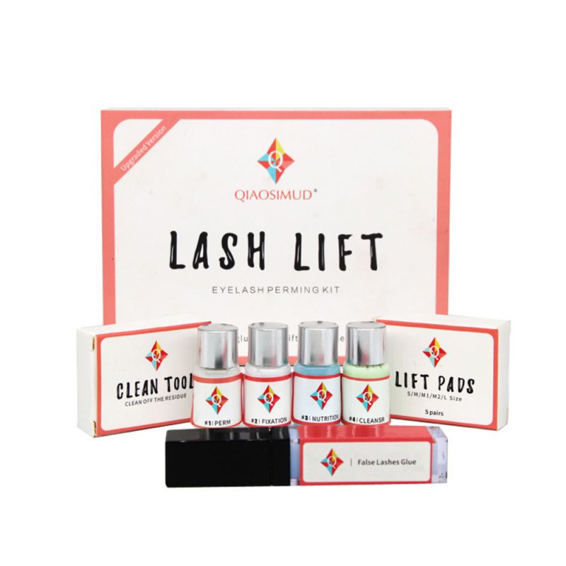 Professional DIY Eyelash Perming Kit Eyelash Scalding Set Full Eyelash Lift Salon Makeup Cosmetics Lotion For Eyelash Maquiagem