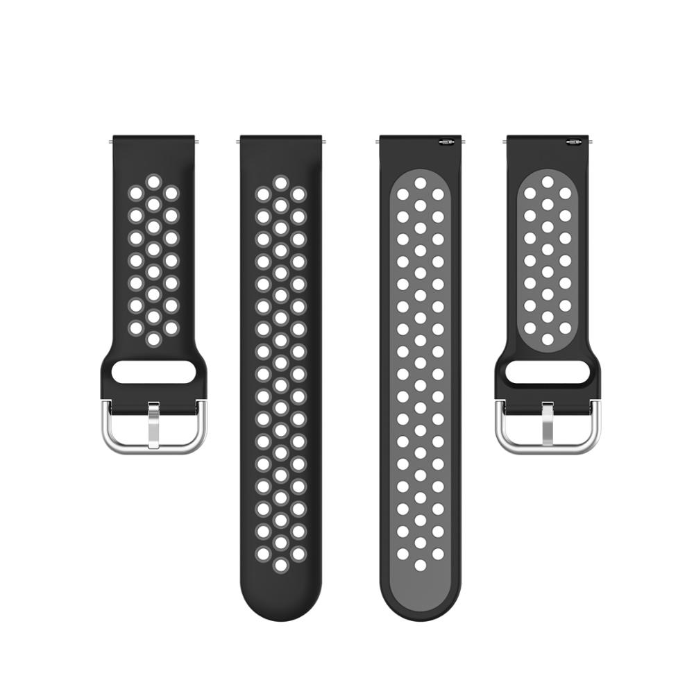 Silicone Strap For Honor magic 2 42mm 46mm Breathable Waterproof Sport Bracelet For Huawei GT 2 Smart Watch Bands Accessories