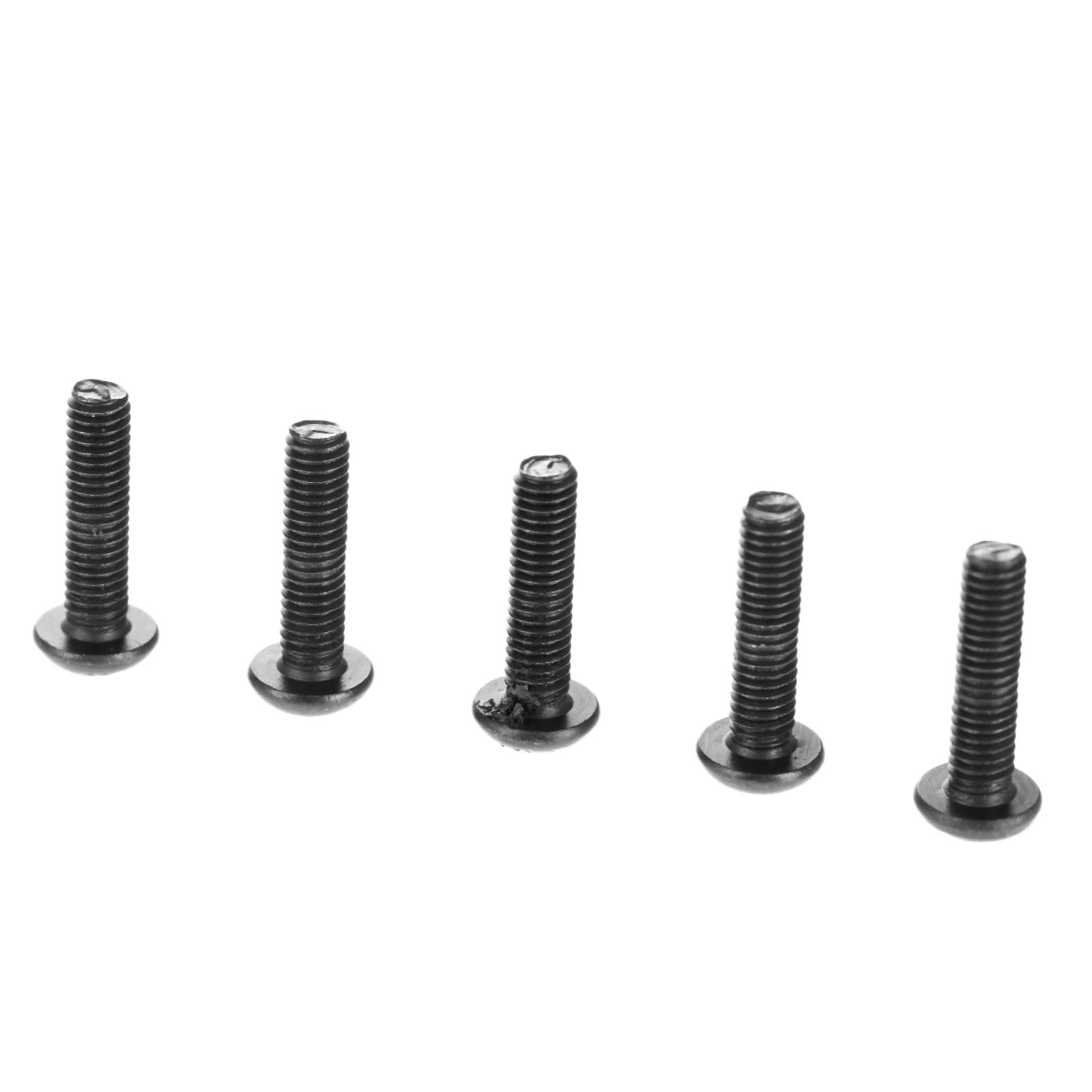 50Pcs M3 Alloy Steel Screws Hex Socket Round Head Cap Black Screw Furniture Fastener Bolt M3 * 6mm/8mm/10mm/12mm/16mm/20mm/30mm