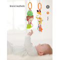 Baby Rattles Baby Crib Stroller Toy Teethers Soft Plush Early Development Stroller Car Hanging Toys For Infant Birthday Gift