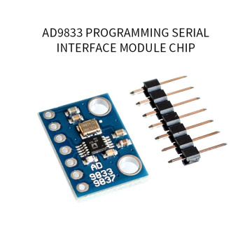 AD9833 DDS Signal Generator Module Programmable Microprocessors Serial Interface Module Sine Square Wave 7pin Connector