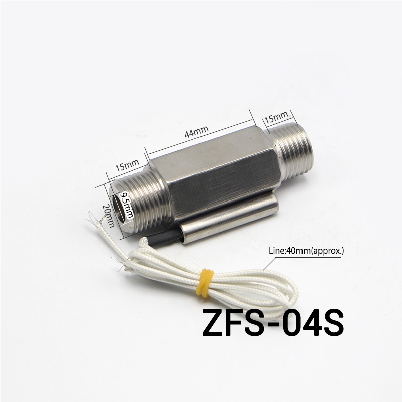 1/2" 1/4" 3/4" 110V Male Threaded Female Threaded Stainless Steel ZFS-01S-05S Flow Switch Water Sensor