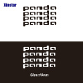 4pcs Decal Sticker car door handle sticker for fiat panda