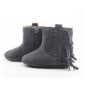 Baby Tassel Suede Leather Girl Boots