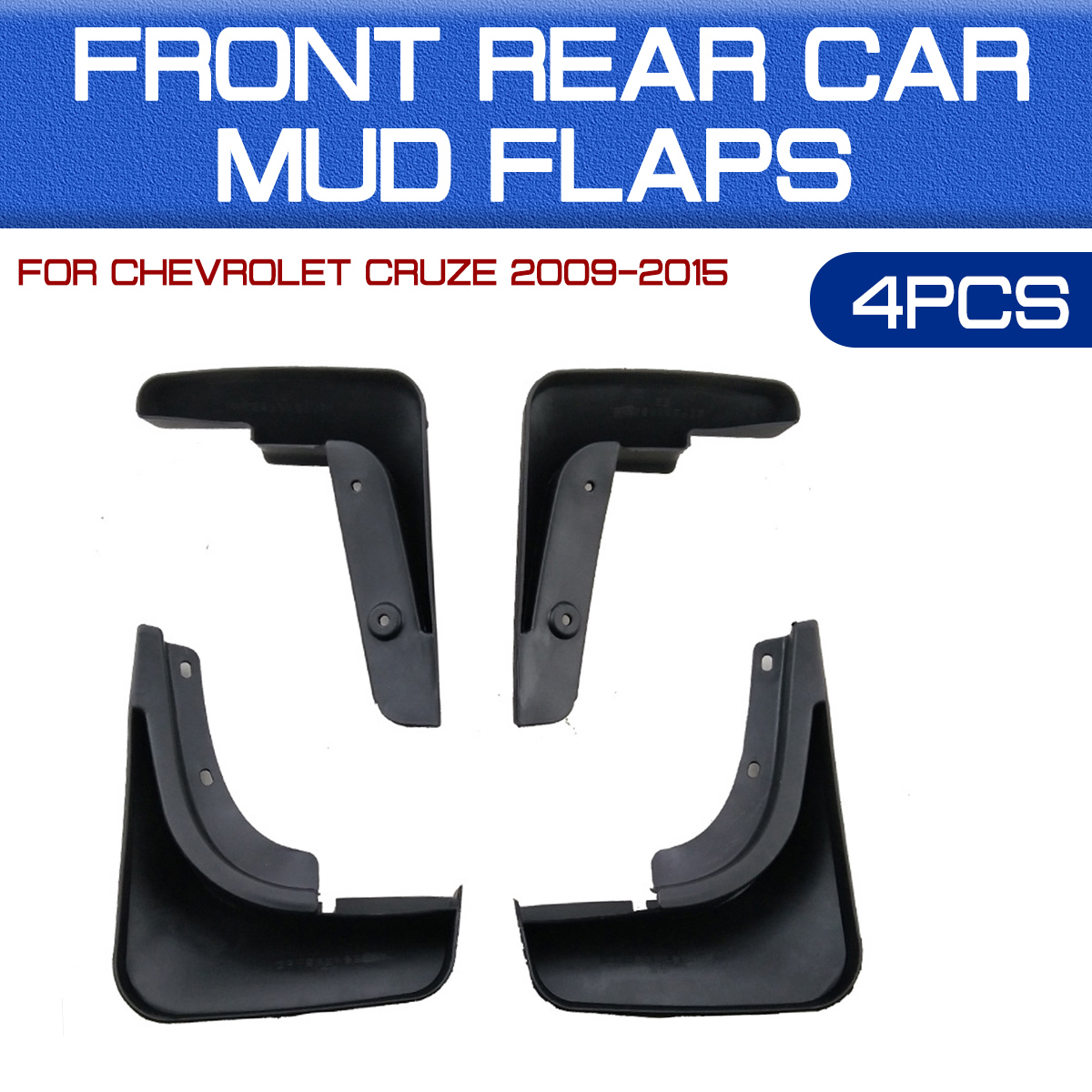 for CHEVROLET Cruze 2009 2010 2011 2012-2016 Car Front Rear Car Mudguards Fender Flares Mud Guard Flap Anti Splash Mudflaps