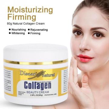 80ml Face Cream Collagen Aloe Moisturizer Anti Wrinkle Anti Aging Nourishing Serum Collagen whitening Gel Skin Care