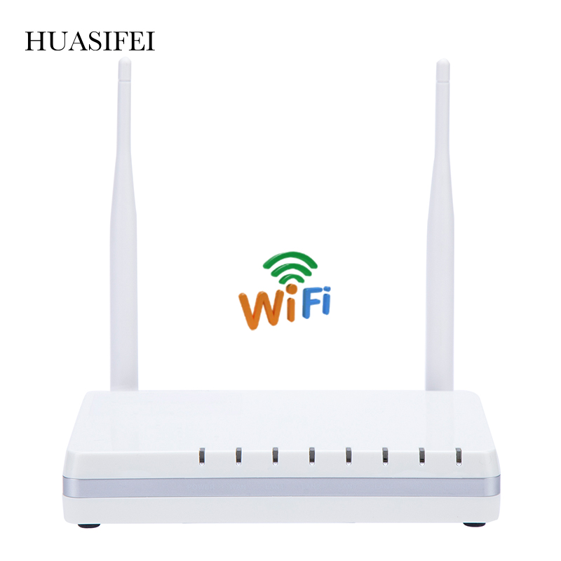 HUASIFEI The Cheapest High Power WiFi Router 802.11n 300mbps Wireless WiFi Router Support VPN L2TP WPS WDS QoS IPv6 and 4 SSID