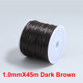 1.0mmX45m Dark Brown