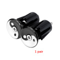 1 Pair End Plugs Grips End Stoppers Durable Bike Bicycle Cap Aluminum Grips Plugs