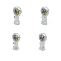 4PCS PHS6 M6 hole 6mm metric fish eye Rod Ends bearing female thread ball joint right hand