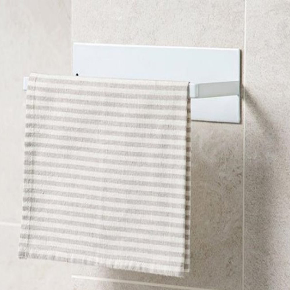 Kitchen Self-adhesive Accessories Under Cabinet Paper Roll Rack Towel Holder Tissue Hanger Storage Rack for Bathroom Toilet 1pcs