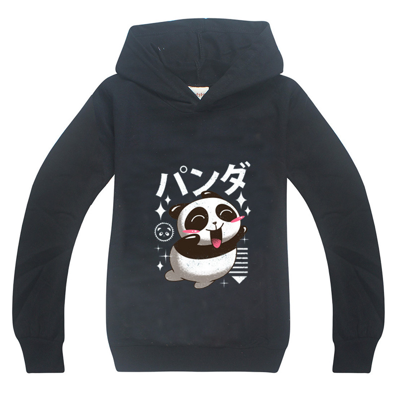 Baby Sweatshirt Autumn Hoodies for Kids Girl Boys Tops Long Sleeve Panda Kawaii Clothes Children Clothing Pull Enfant Fille