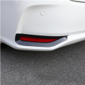 ABS Chrome/ carbon fibre Rear Fog Light Cover Fog lamp Trim 3Pcs/Set For Toyota Corolla 2019 2020 Bright Silver