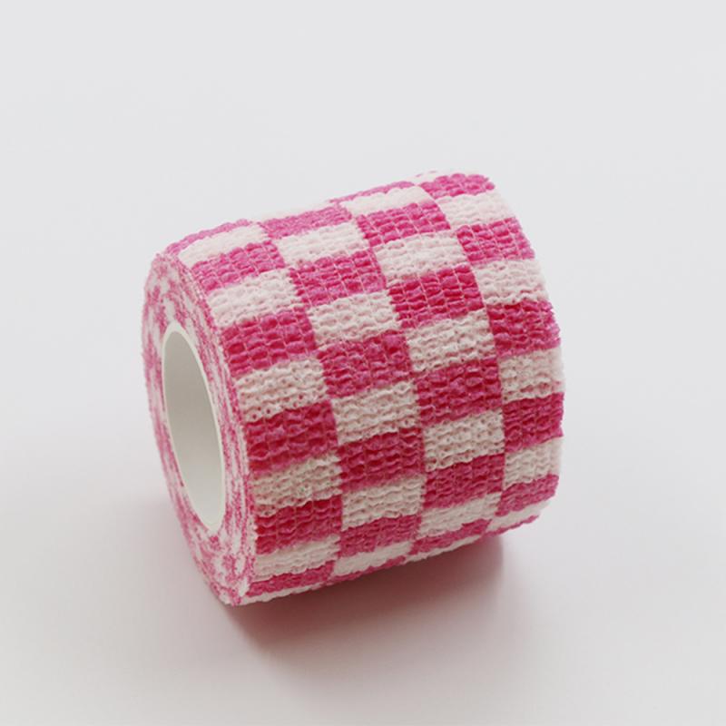 Self-adhesive Tape 5*4.5cm Elastic Elbow Knee Pads Bandage Support Cartoon Non-woven Multi-functional Bandages Band TSLM1