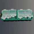 10 Compartments Mini Fishing Tackle Box Fish Lures Hooks Baits Plastic Storage Holder different attachments Fishing Accessories