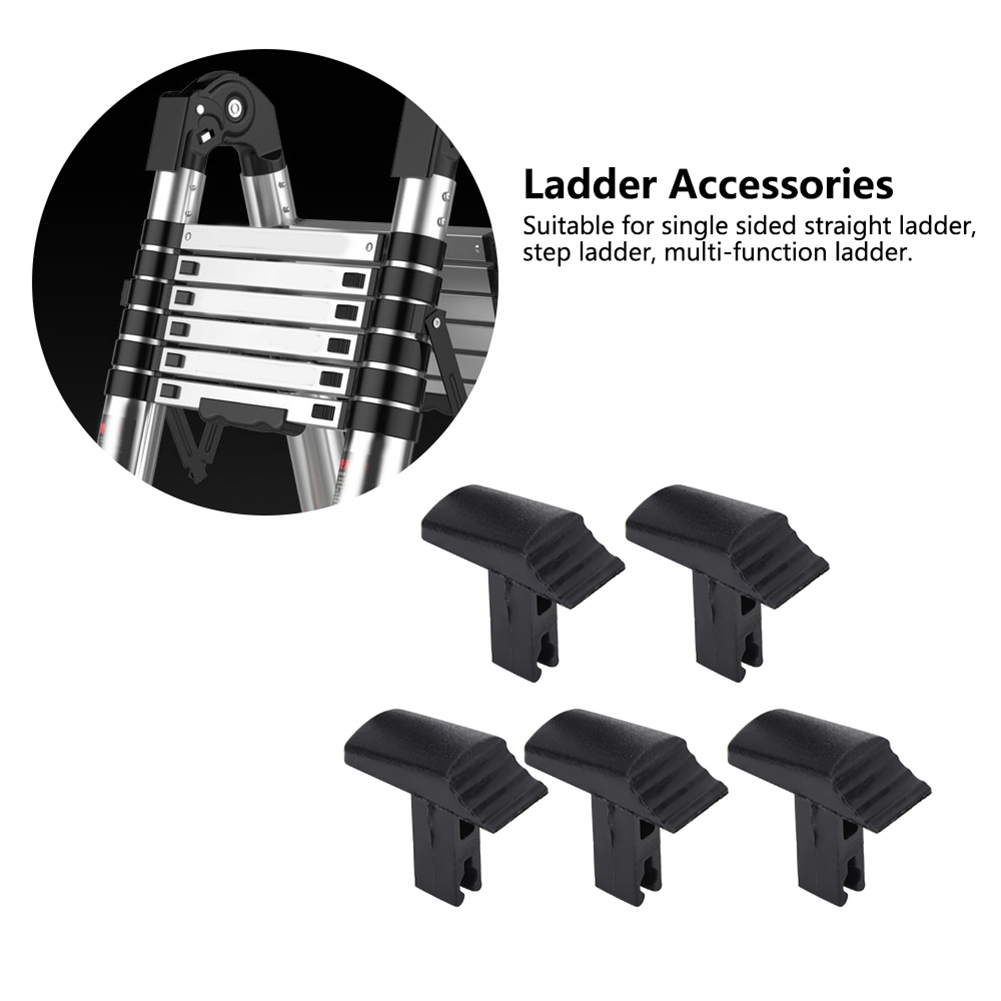 5Pcs Heat Resistance Ladder Telescopic Switch Lift Ladder Construction Tools for Single Sided Straight Step Ladder
