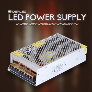 LED Power Supply Driver DC12V/5V 60W/100W/150W/200W/240W/360W/500W LED Lighting Transformer For LED Strip LED Module LED Light