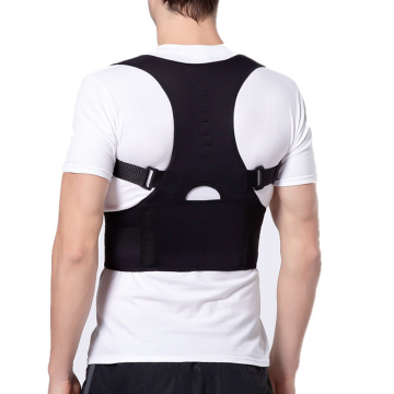 Magnetic Posture Corrector Adjustable Shoulder Back Support Belt Neoprene Corset Brace Lumbar Strap for Men Women S-4XL