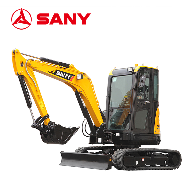 SANY SY26U 2.2 ton bagger mini crawler excavator