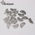 Zinc Alloy Retro Half Round Connectors Charms 15*7MM 20pcs/lot For DIY Necklace Earrings Connectors Accessories