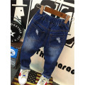 2020 Kids Boys Jeans Fashion Clothes Ripped pants Denim Clothing Children Baby Boy Popular Cowboy Long Trousers AS23
