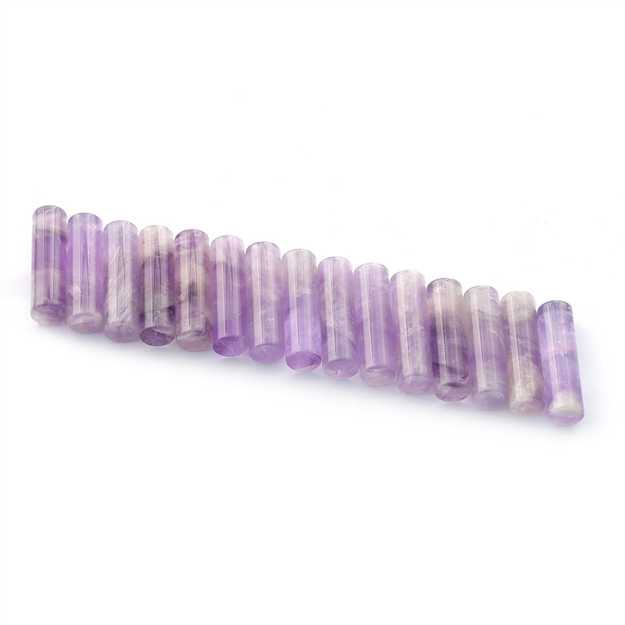Cylindrical amethyst