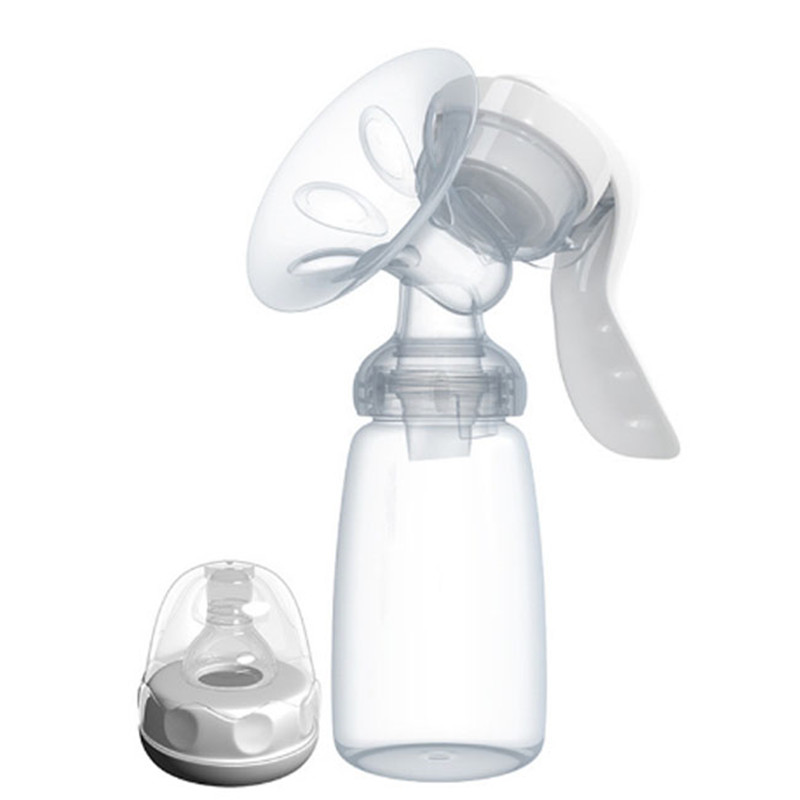 Hand Type Breast Pump Baby Milk Bottle Nipple With Sucking Function Baby Product Feeding Manual Breast Pump Mother Use