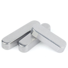 2pcs M8 Flat key Fillet Type A Flats key pin Square GB1096 Types pins 304 stainless steel high 7mm 16mm-50mm Length