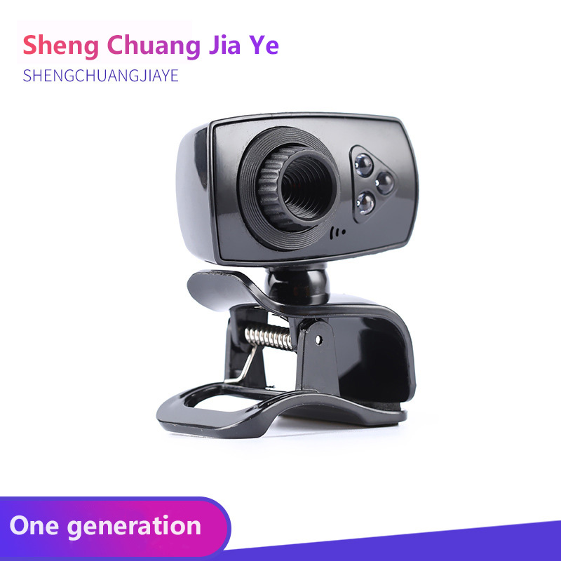 480P HD Full Webcam USB 2.0 Web Camera Built-in Microphone Manual Focus Webcam No Driver Version For PC Laptop Desktop