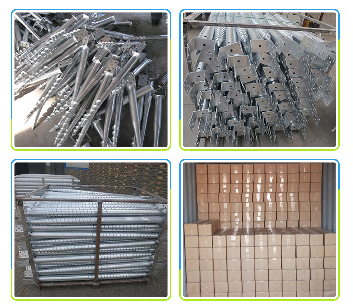 U type fence post anchor